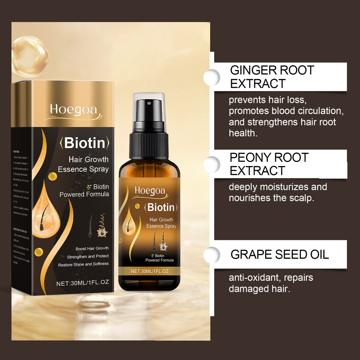 Hair Care Spray – Stärkt & pflegt kräftiges Haar