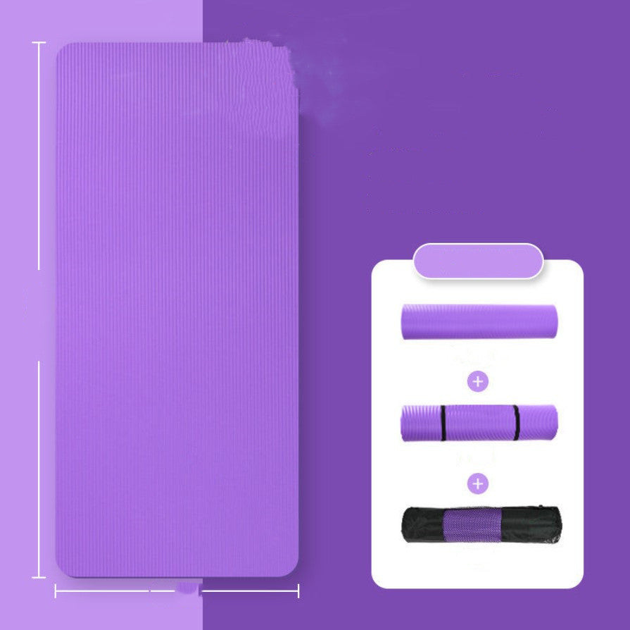 Rutschfeste Sport- und Fitnessmatte