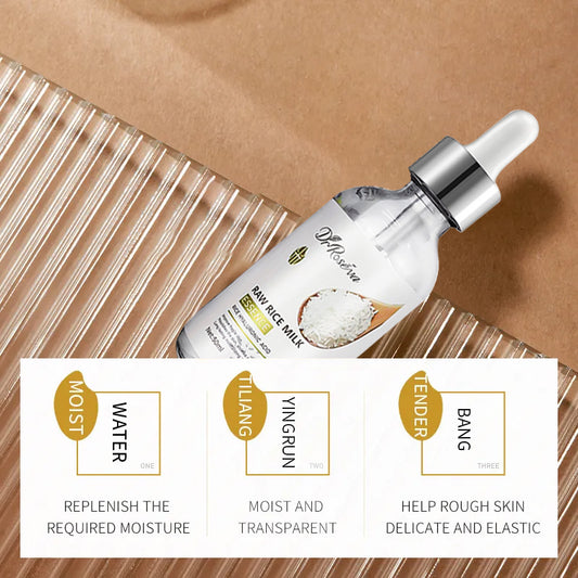 Hyaluronsäure Serum – Glättend & Feuchtigkeitsspendend mit Reisextrakt