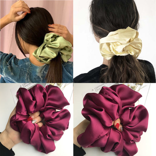 Oversize Satin Scrunchie