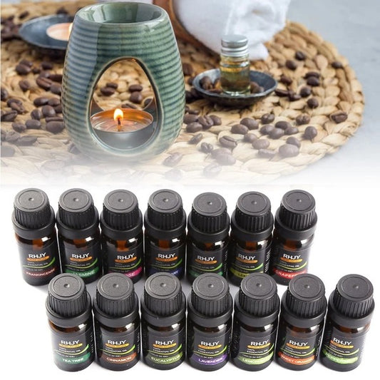 Essential Oils & Diffuser Set – Entspannung & Aroma