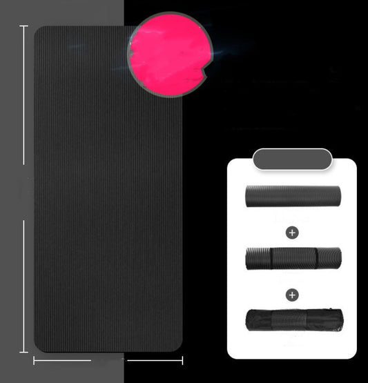 Rutschfeste Sport- und Fitnessmatte