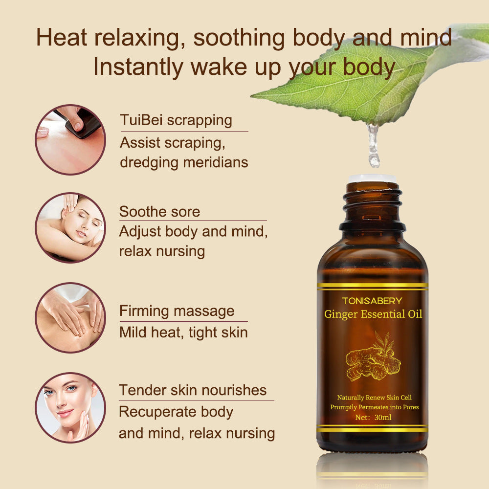 Ingwer Massageöl – Pflegend & belebend