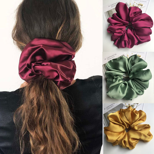 Oversize Satin Scrunchie