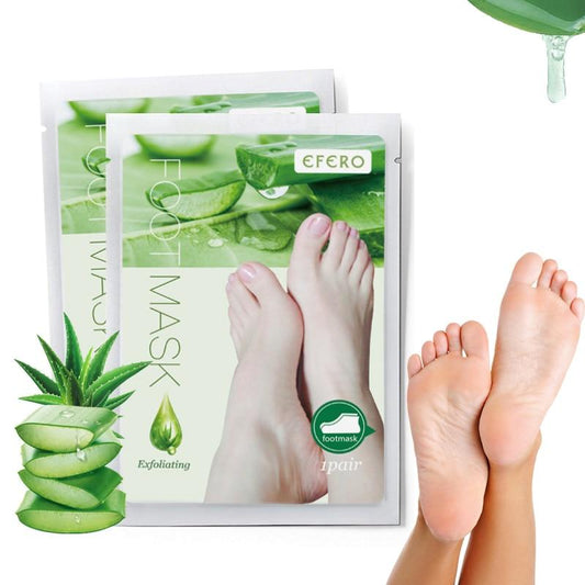 Aloe Vera Fußmaske – Peeling & Pflege für weiche Füße