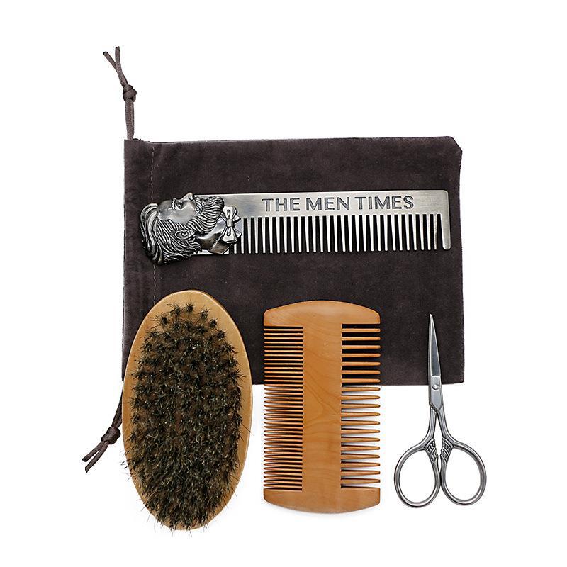 Bartpflege Set für Männer – Bartöl, Balm, Kamm & Styling für Bartwachstum und Pflege
