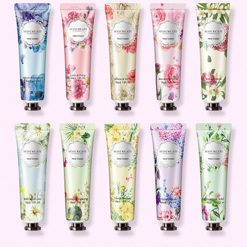 Luxuriöse Handpflege – 30 g Handcreme mit feuchtigkeitsspendendem, floralen Duft
