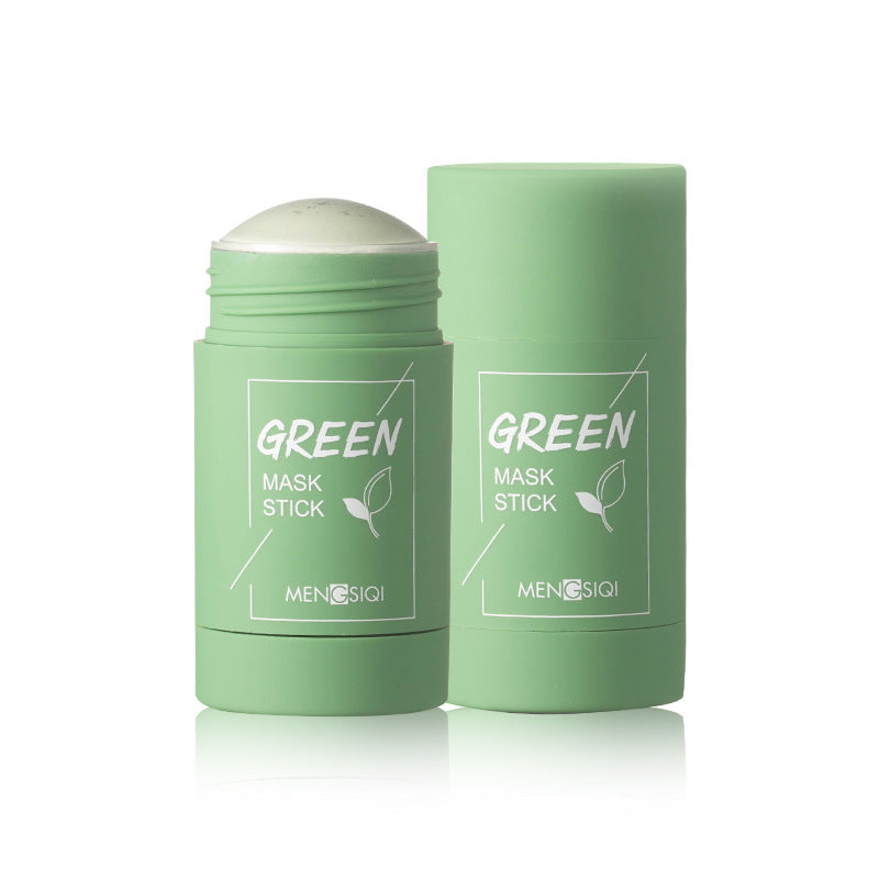 Gesichtsmaske gegen Mitesser – Aubergine & Grüner Tee, kühlend & tiefenreinigend