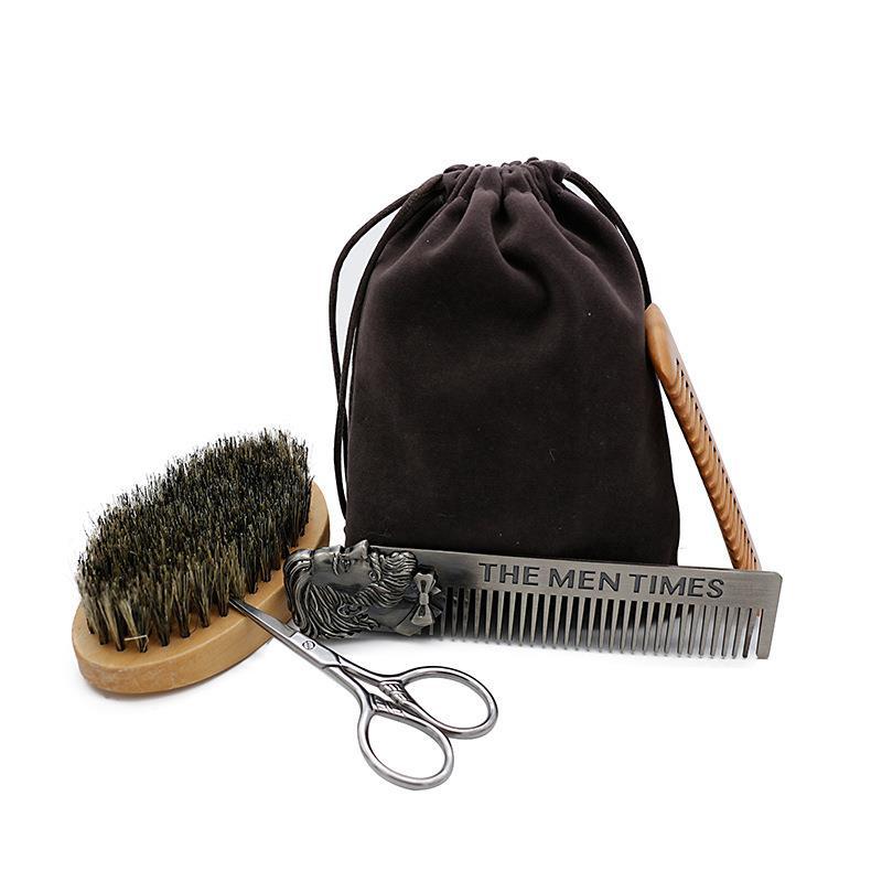 Bartpflege Set für Männer – Bartöl, Balm, Kamm & Styling für Bartwachstum und Pflege