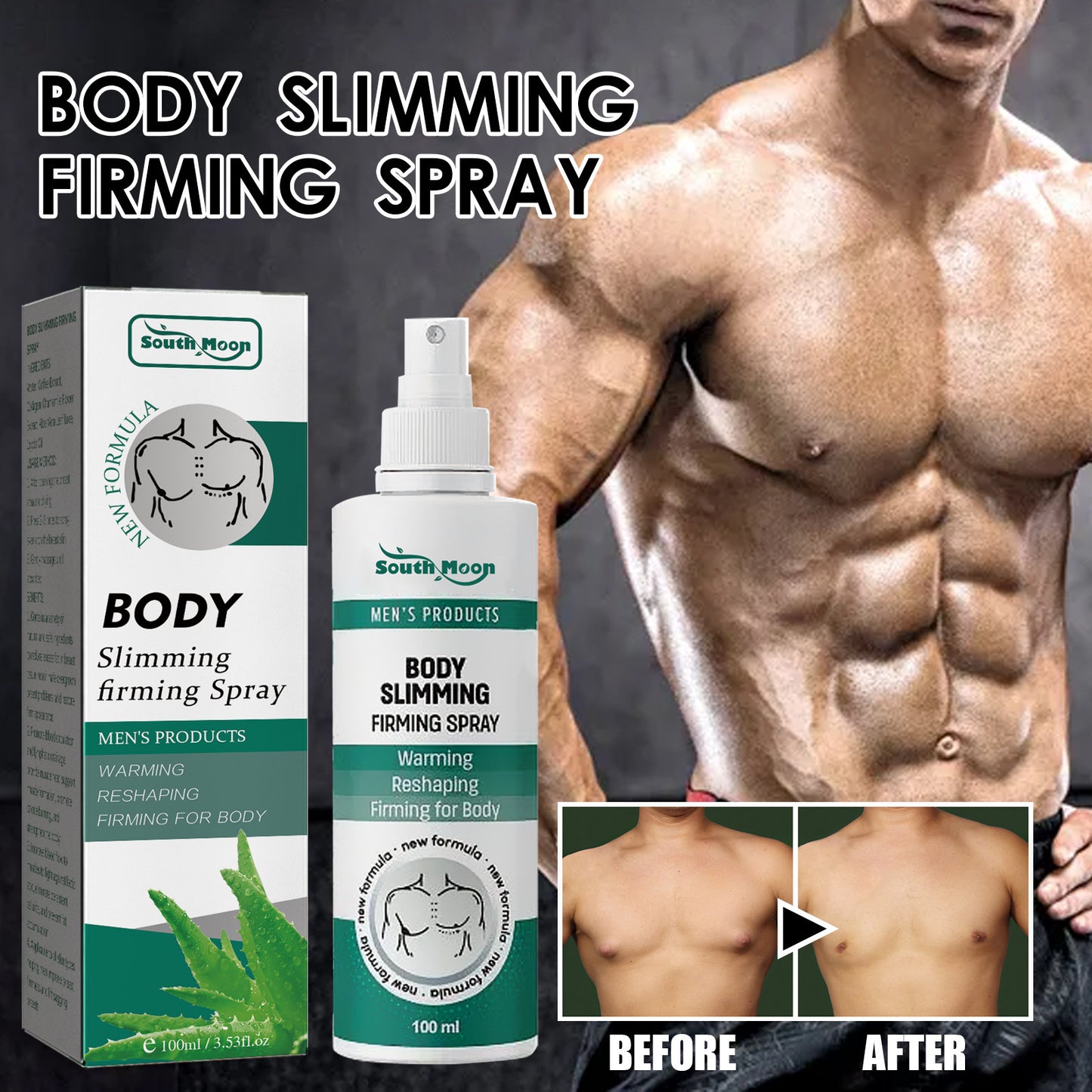 Body Shaper Spray for Men