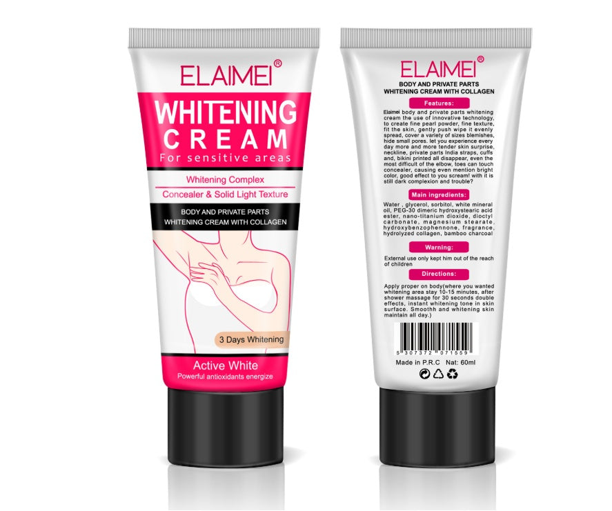 Whitening Body Cream – Glatte & strahlende Haut