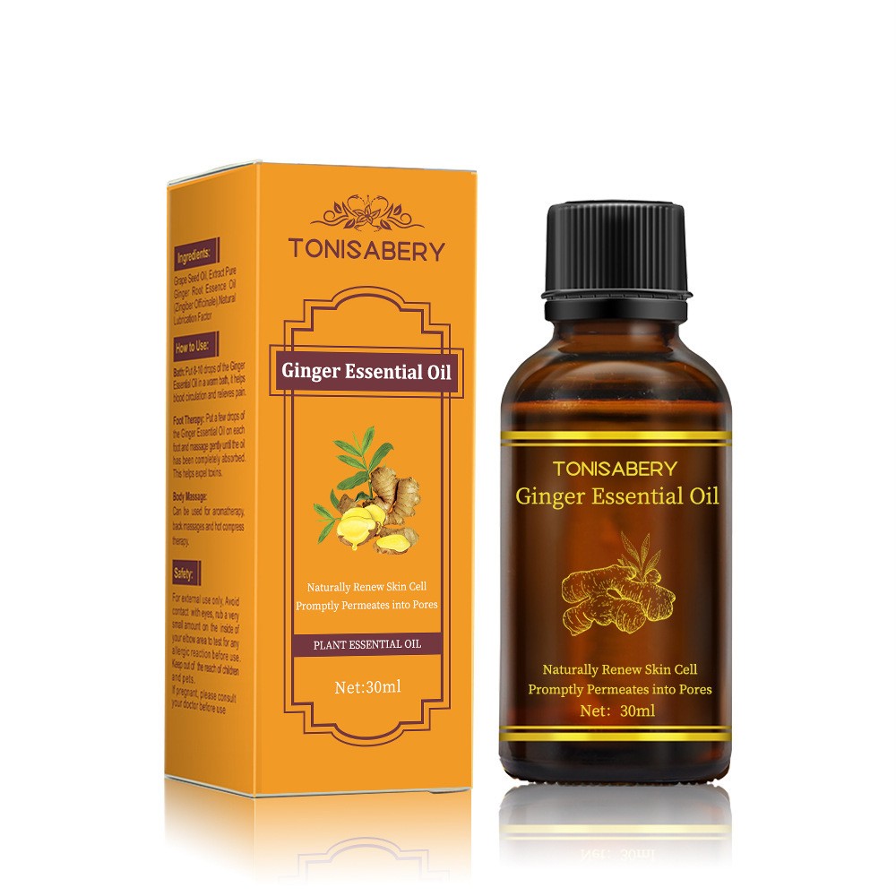 Ingwer Massageöl – Pflegend & belebend