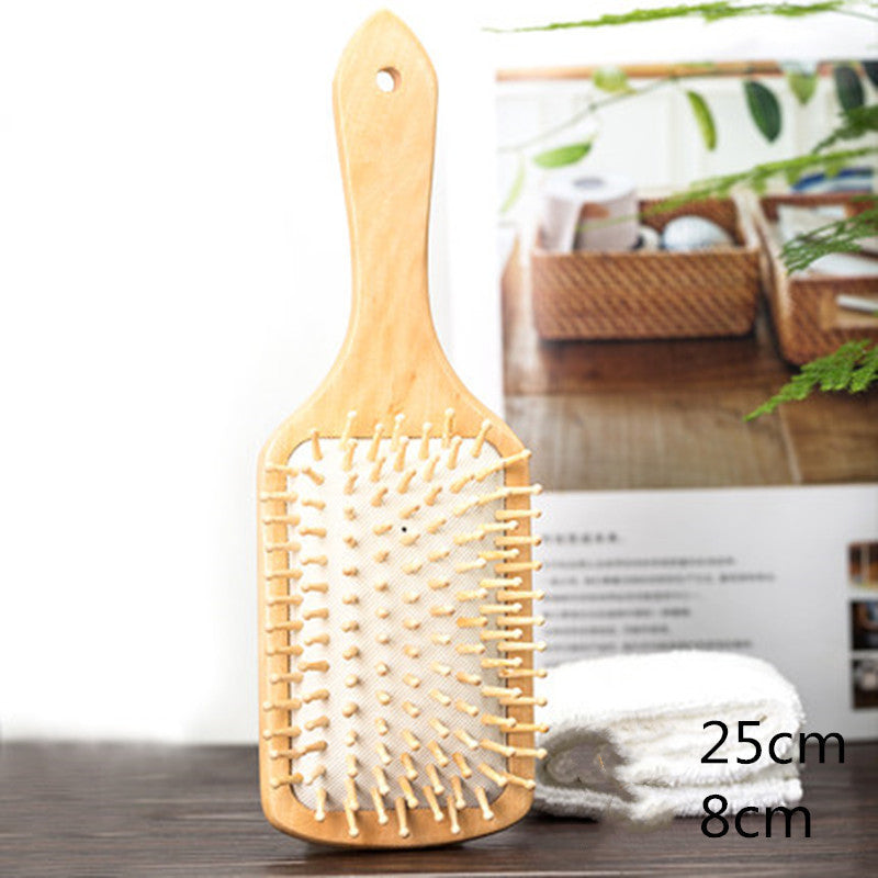 Holz Paddle Brush – Massage & Haarpflege
