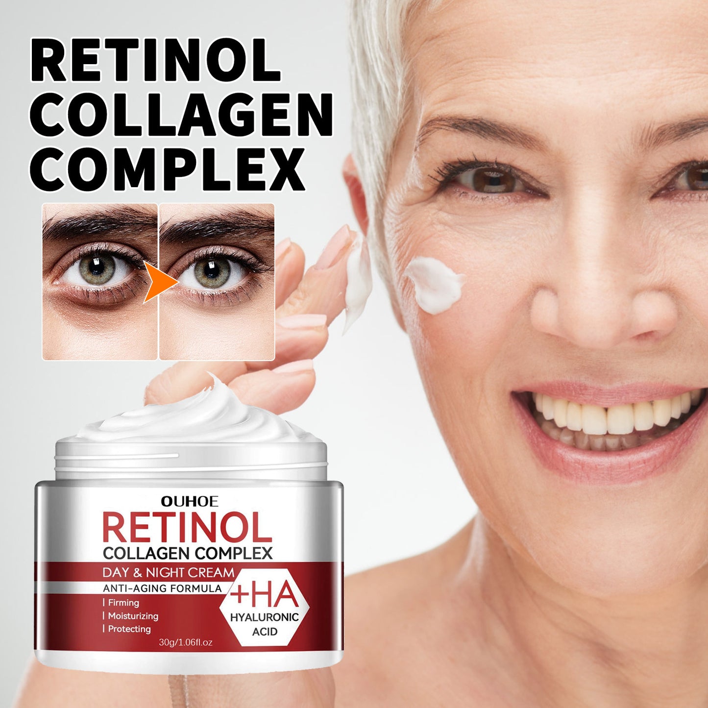 Retinol Feuchtigkeitscreme – Pflegt & glättet die Haut