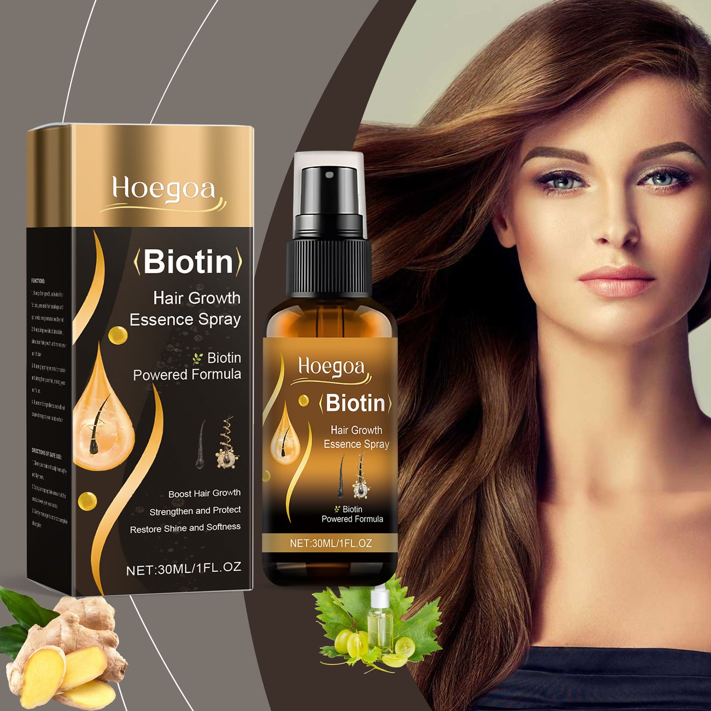 Hair Care Spray – Stärkt & pflegt kräftiges Haar
