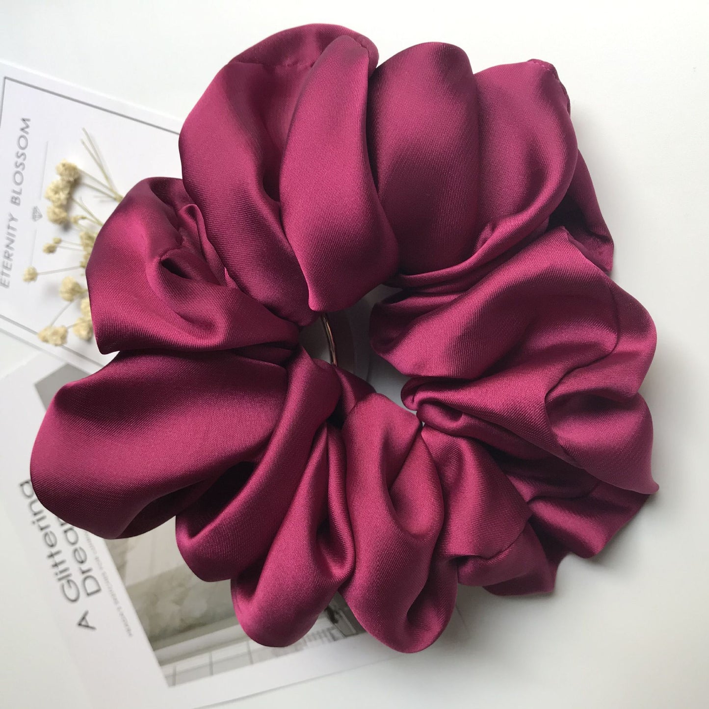 Oversize Satin Scrunchie