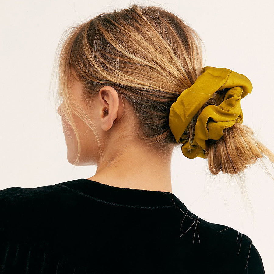 Oversize Satin Scrunchie