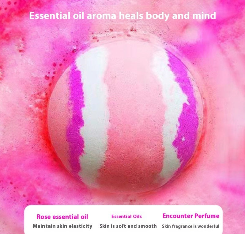 Rosenöl-Badesalz, feuchtigkeitsspendende Hautpflege, Schaumbad