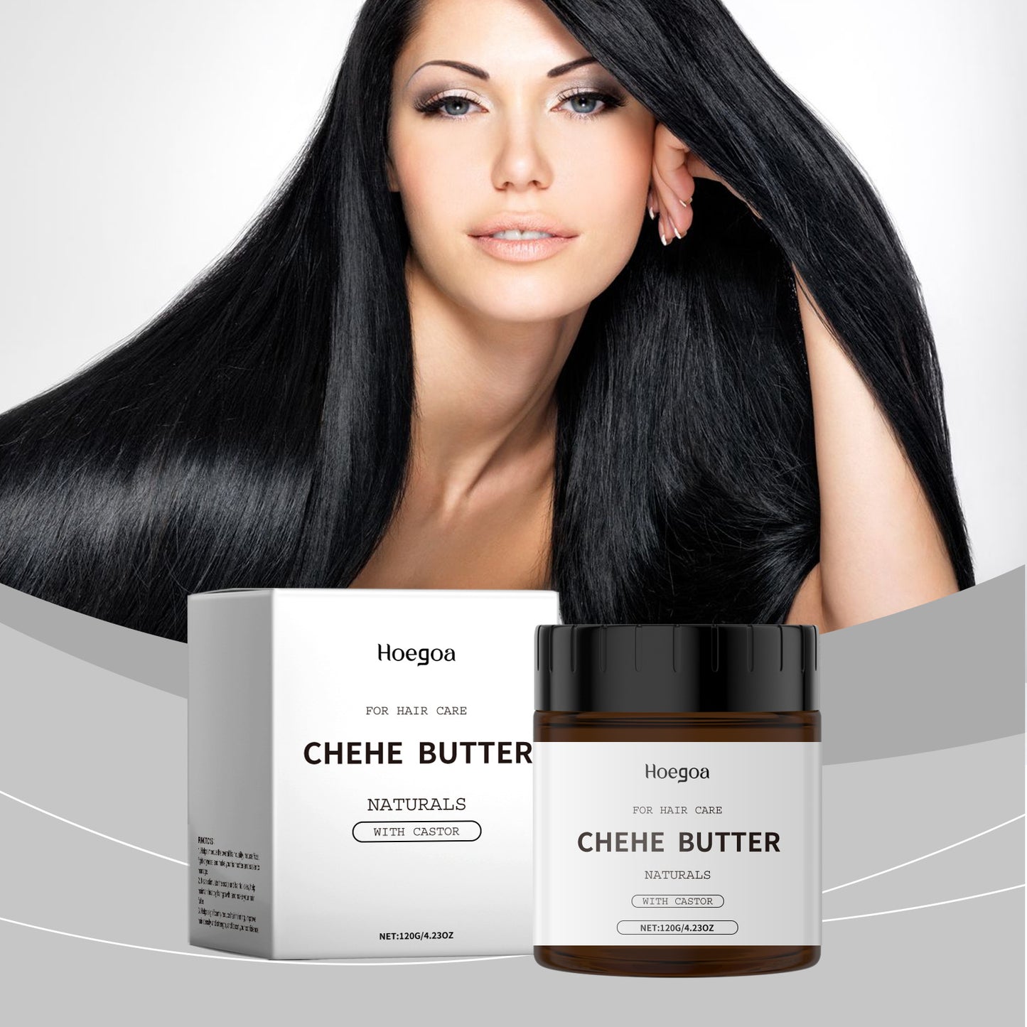 Rizinusöl-Haarmaske