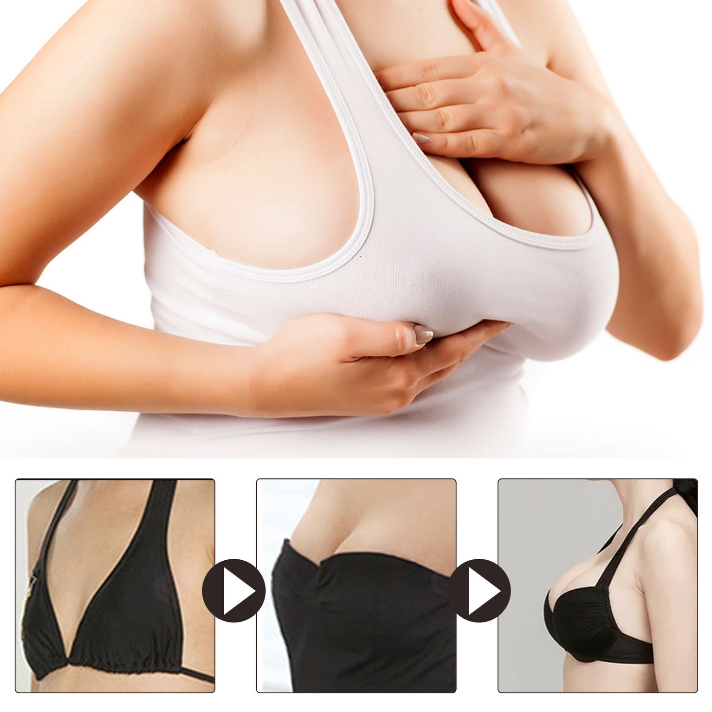 Brustpflege Massageöl – Hautstraffung, Pflege & Feuchtigkeit für Frauen