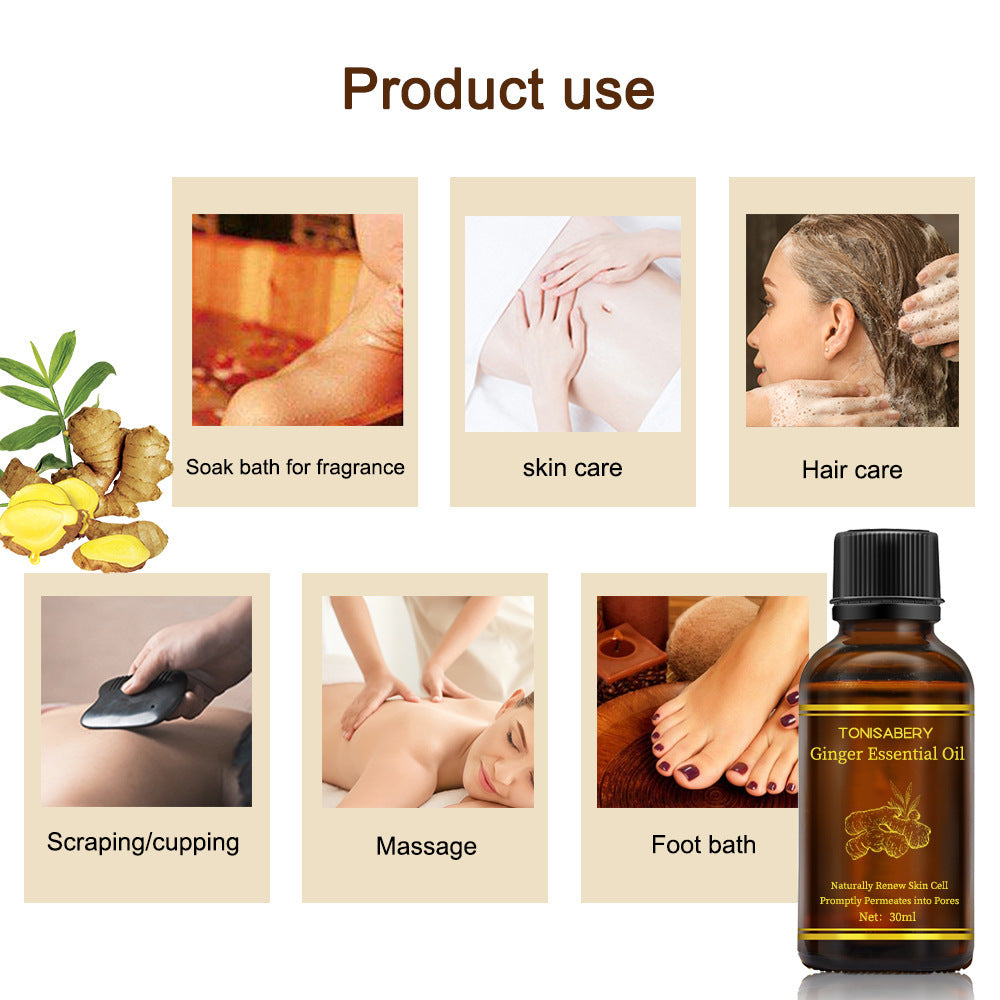 Ingwer Massageöl – Pflegend & belebend