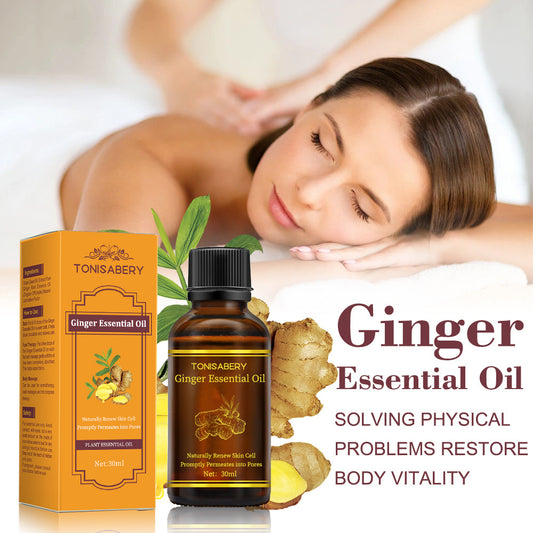 Ingwer Massageöl – Pflegend & belebend