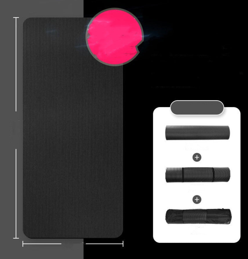 Rutschfeste Sport- und Fitnessmatte