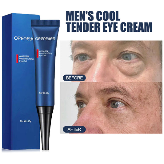 Männer Augencreme Anti-Aging – Reduziert Falten & Schwellungen, pflegt empfindliche Haut